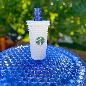 Studded Straw Topper